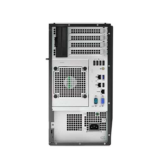 Máy chủ/ Server Dell T150 4x3.5 Cabled/No Perc: E-2334/ 8GB DDR4 UDIMM, 3200MT/ 2TB 7.2K RPM SATA 6Gbps 512n 3.5'' Cabled Hard Drive/ Embedded SATA/ iDRAC9, Basic/ BC5720DP 1GbE LOM/ DVDRW/ Cabled PSU 300W/ No OS/ 4 Yrs Pro (42SVRDT150-05A)