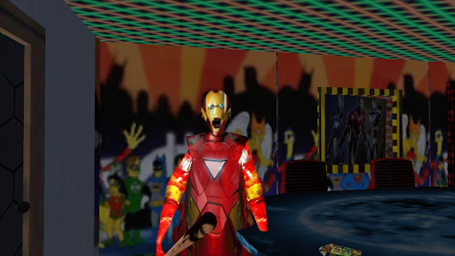 Iron Granny House In The Neighbor Man Street Mod - v1