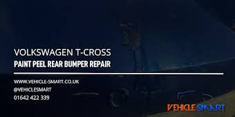 Volkswagen T-Cross - Paint peel rear bumper repair album cover