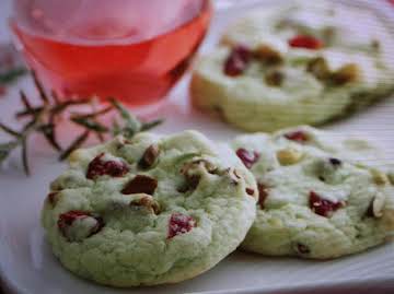 PISTACHIO CRANBERRY COOKIES BY EDDIE