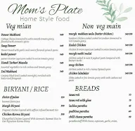 Mom's Plate menu 2