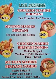 Gowdru Ruche's Biriyani menu 2