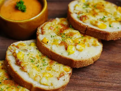 Corn Garlic Bread