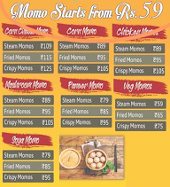 Momo Junction menu 1