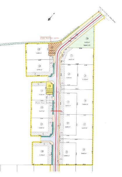 Vente terrain  667 m² à Pruniers-en-Sologne (41200), 28 000 €