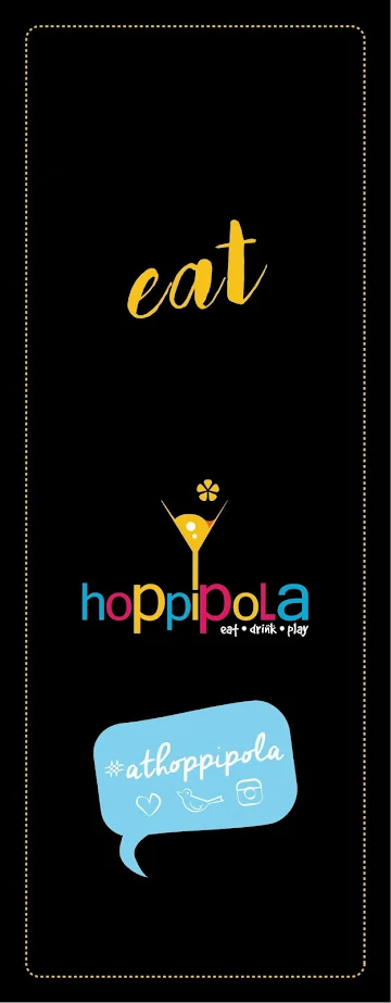 Hoppipola menu 