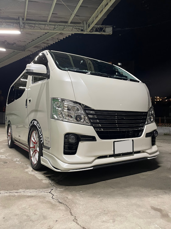 NV350キャラバンの父の日・スーパーカーニバル・ドライブ・熱中症に気をつけて!!に関するカスタム事例の投稿画像1枚目