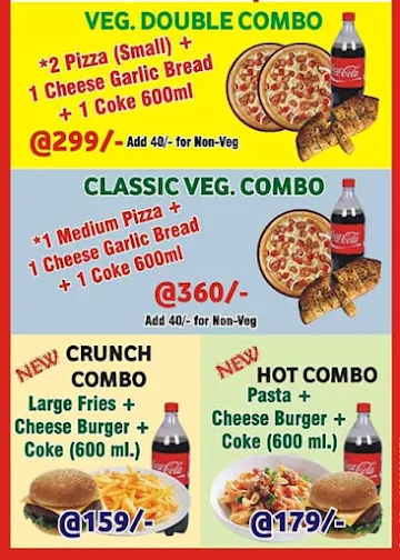 Hottest Pizzaa menu 