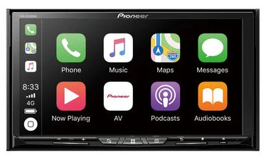 Pioneer DIN 7 CD/DVD, 1 USB/ BT, DAB, CarPlay.