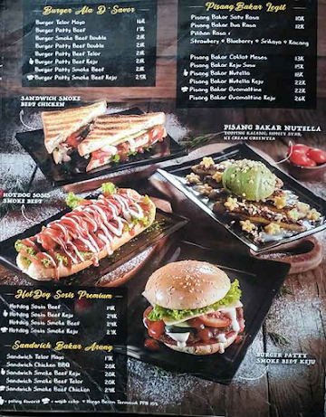 D'savor menu 