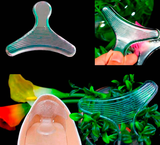 Title 2, Soft Silicone Heel Liners for Comfort and Prote...