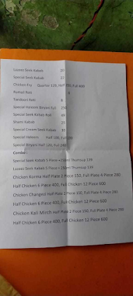 Meerut Chicken Point menu 1