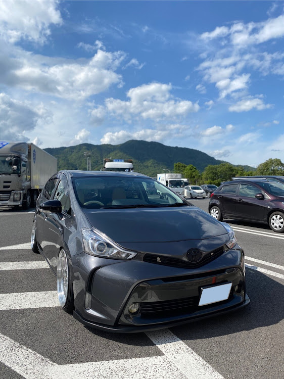 プリウスαの不正改造取り締まり月間・広島・オフ会に関するカスタム事例の投稿画像3枚目