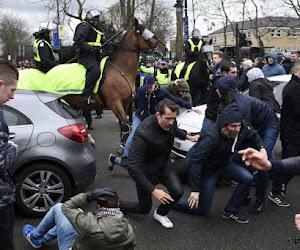 De violents affrontements ont eu lieu entre les supporters d'Arsenal et Tottenham avant le match