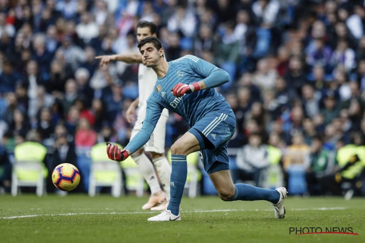 Courtois traint weer bij Real Madrid