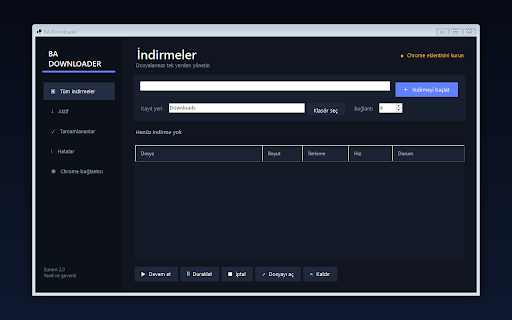 BA Downloader Entegrasyonu screenshot 1