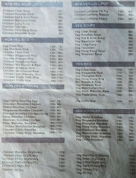 Mehfil Chinese & Biryani House menu 1