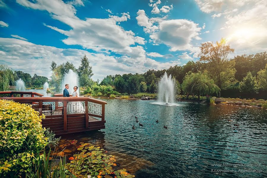 Весільний фотограф Александр Компаниец (fotorama). Фотографія від 19 серпня 2015