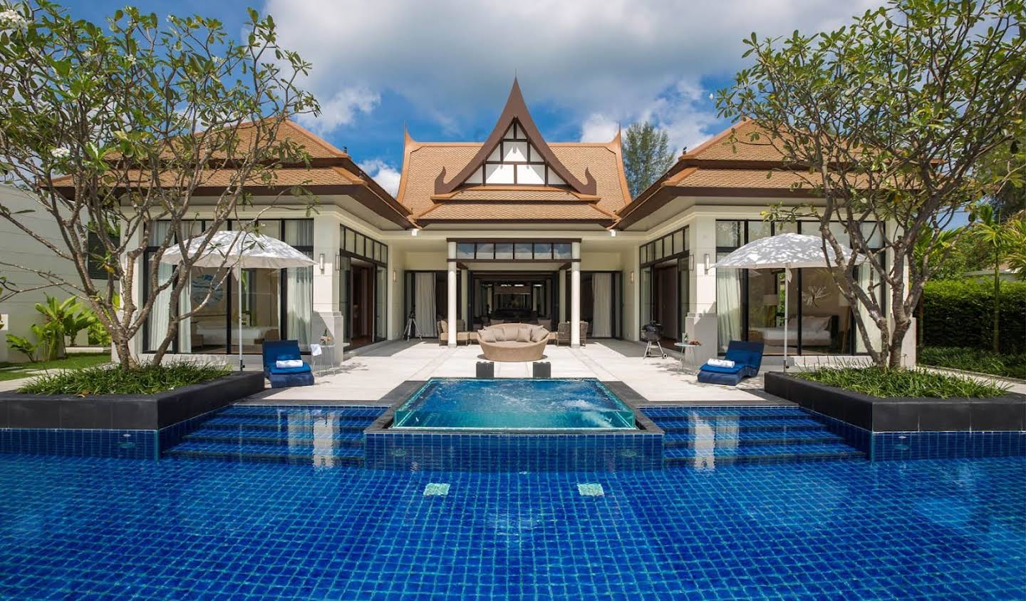 Villa avec piscine et jardin Thalang