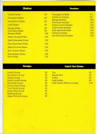 Rolls Hub & Shakes Bar menu 4