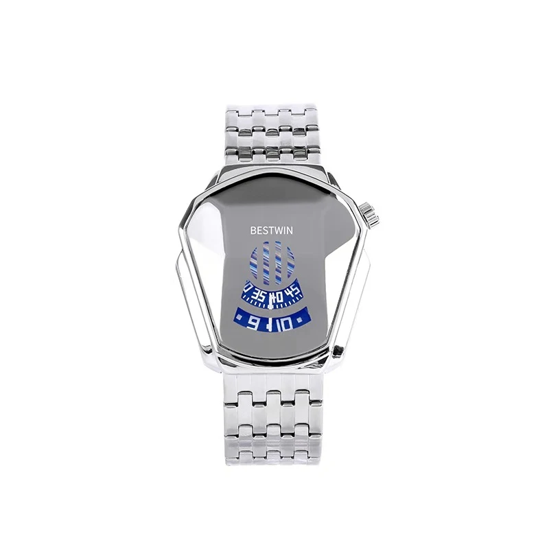 Title 3, Net Red waterdicht quartz herenhorloge. Stijlvo...