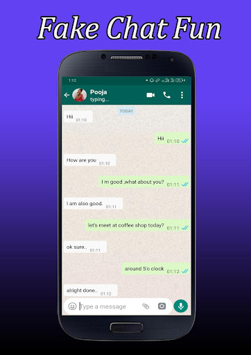 Whatstools status saver  fake chat