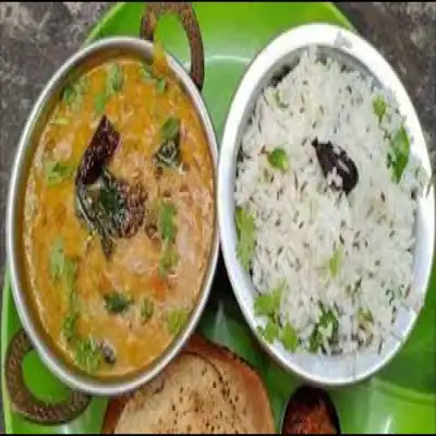 Jeera Rice + Dal Fry + Curd Rice