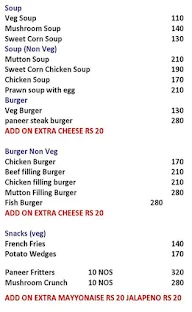 Foodie's Hut menu 1