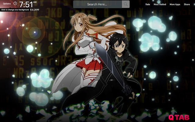 Kirito Wallpapers HD Theme