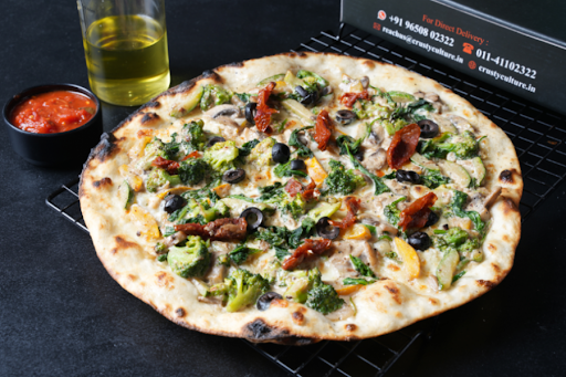 Creamy Forest Veggies Pizza