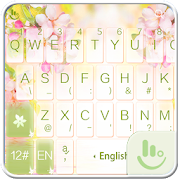 White Jasmine Keyboard Theme 6.6.9 Icon