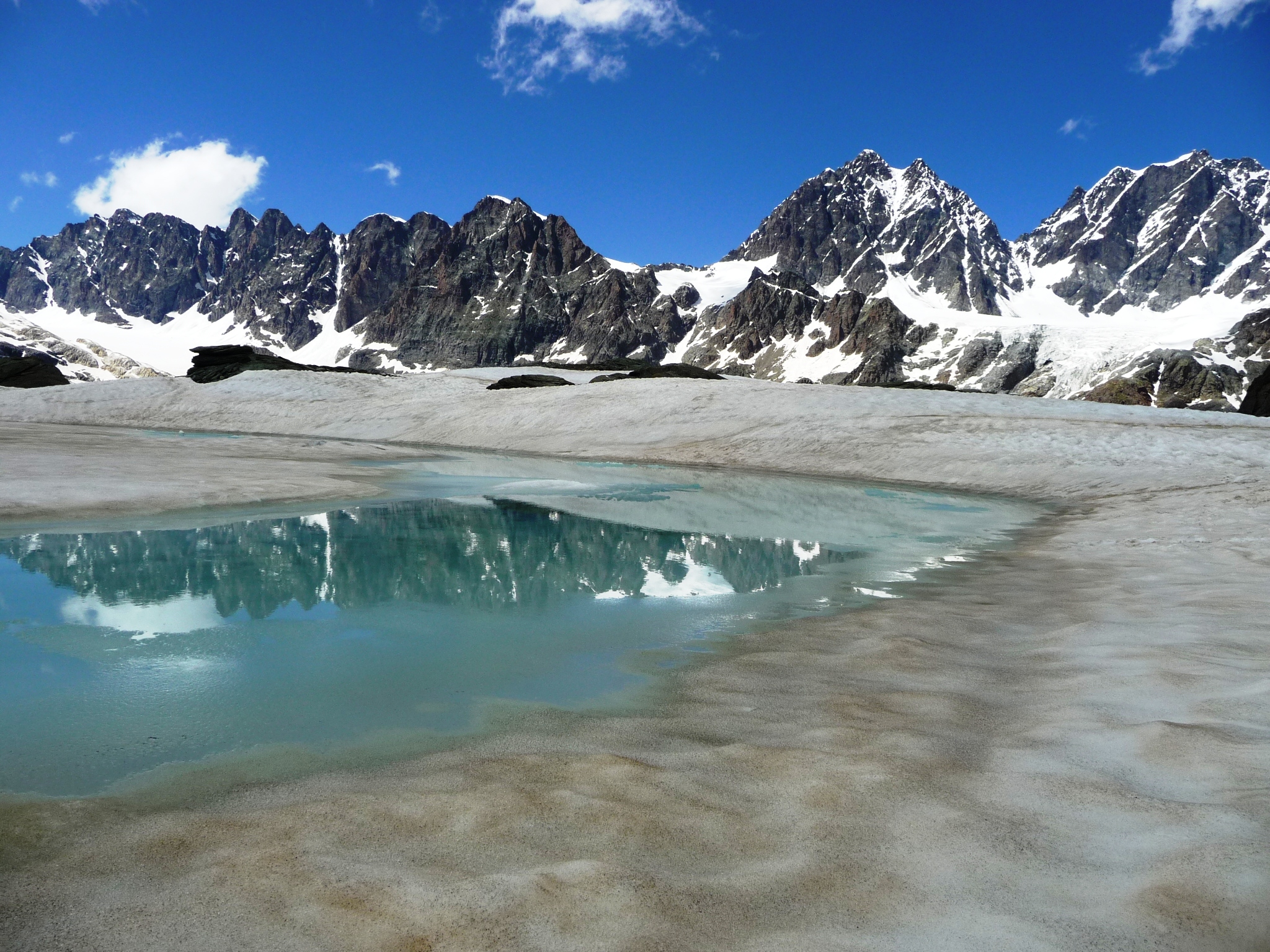 Bernina e Lago delle Forbici