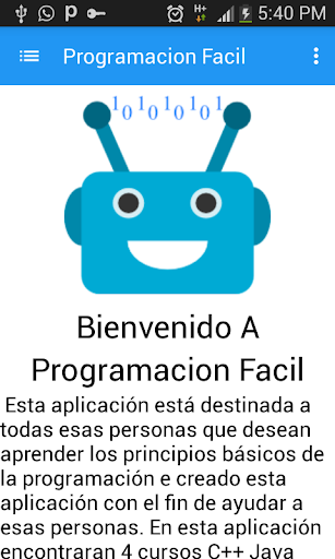 Programacion Facil