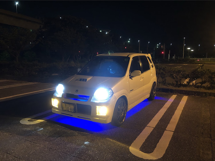 Keiワークスのコロナウイルスに負けるな・いつもイイネ&コメントありがとうございます🙇‍♂️・プチドライブ・車好きと繋がりたい・海王丸に関するカスタム事例の投稿画像2枚目