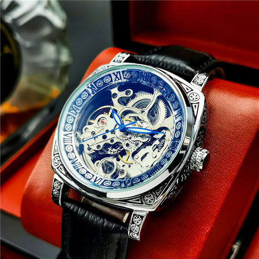 Title 8, Mens Double-sided Tourbillon Mechanical Watch ...