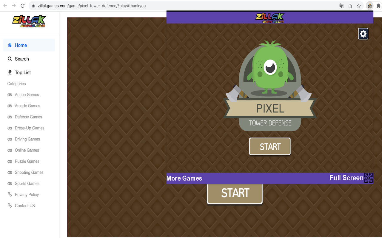 Pixel Tower Defense-Browser Game Preview image 1