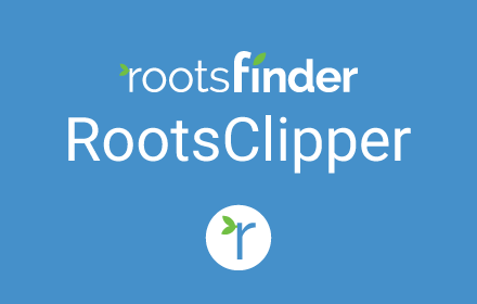 RootsFinder Web Clipper small promo image