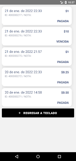 Screenshot DitoBanx POS Bitcoin