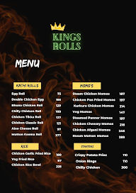 Kings Rolls menu 1