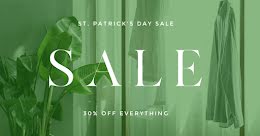 St. Patrick's Day Sale - St. Patrick's Day item