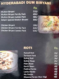 Zaiqa Pride menu 4