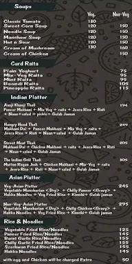 The Indian Grill menu 5