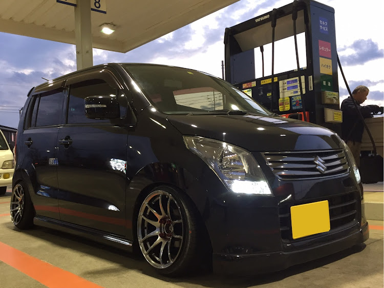 ワゴンRのホイール交換・work・CR kiwami・ワゴンR・MH23sに関するカスタム事例の投稿画像1枚目