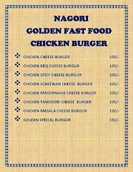 Nagori Golden Fast Food menu 1