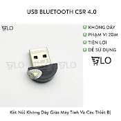 Usb Bluetooth Csr 4.0 Dùng Cho Máy Tính Laptop, Pc