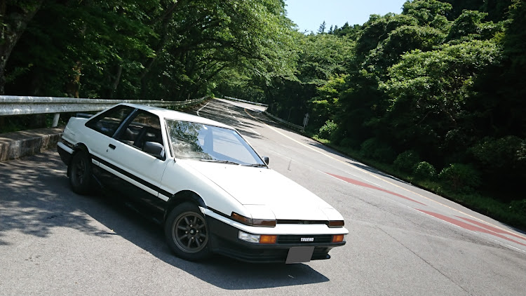 スプリンタートレノのAE86・頭文字D・写真撮影・アネスト岩田 ターンパイク箱根に関するカスタム事例の投稿画像3枚目