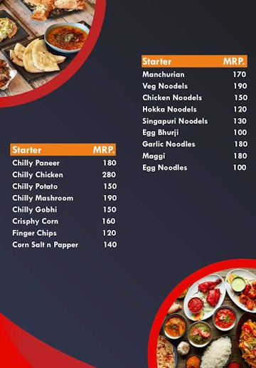 Kitchen 365 menu 