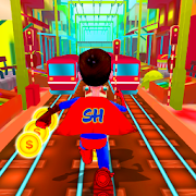 Super Hero Rail Rush Simulator 3 Icon