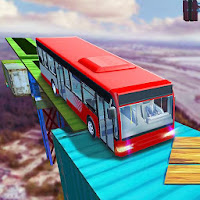 Impossible Bus Driving Crazy Stunt Driving Sim