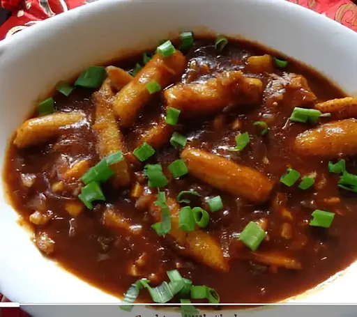 Baby Corn In Chilly Garlic Sauce